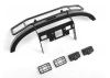 RC4WD Ranch Steel Front Winch Bumper W/ Lights For Axial 1:10 SCX10 II Umg10 (Black)