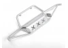 RC4WD Tri-X Steel Stinger Front Bumper W/ Lights For Vanquish Vs4-10 Origin Body (Silver)