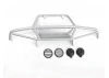RC4WD Tri-X Steel Stinger Front Bumper W/ Lights For Vanquish Vs4-10 Origin Body (Silver)