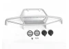 RC4WD Tri-X Steel Stinger Front Bumper W/ Lights For Vanquish Vs4-10 Origin Body (Silver)
