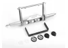 RC4WD Shirya Front Winch Bumper W/ Lights For Vanquish Vs4-10 Origin Body (Silver)