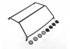 RC4WD Exterior Steel Roll Cage W/ Lights For Vanquish Vs4-10 Origin Halfcab Body (Black)