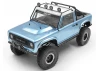 RC4WD Exterior Steel Roll Cage W/ Lights For Vanquish Vs4-10 Origin Halfcab Body (Black)