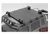 RC4WD Command Roof Rack W/Diamond Plate + 4X Square Lights Traxxas Mercedes-Benz G63 Amg 6X6(B)