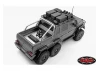 RC4WD Command Roof Rack W/Diamond Plate + 4X Square Lights Traxxas Mercedes-Benz G63 Amg 6X6(B)