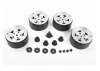 RC4WD Seren 2.2 Beadlock Wheels W/ Center Caps (Silver)