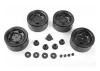 RC4WD Seren 2.2 Beadlock Wheels W/ Center Caps (Black)
