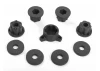 RC4WD Burato 2.2 Beadlock Wheels W/ Center Caps (Silver)