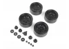 RC4WD Burato 2.2 Beadlock Wheels W/ Center Caps (Black)