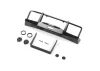 RC4WD Oxer Metal Front Winch Bumper W/Lights For Js Scale 1:10 Range Rover Classic Body