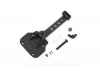 Spare Wheel and Tire Holder w/ Clear High Rear Brake Light for Axial 1:10 SCX10 III Jeep JLU Wrangler RC4WD