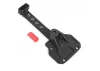 Spare Wheel and Tire Holder w/ Red High Rear Brake Light for Axial 1:10 SCX10 III Jeep JLU Wrangler RC4WD