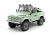 Steel Roof Light Bar w/ Flood Lights for RC4WD Gelande II 2015 Land Rover Defender D90 RC4WD