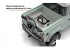 Bed Mounted Spare Wheel and Tire Holder for RC4WD Gelande II 2015 Land Rover Defender D90 (Heritage Edition) RC4WD