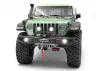 OEM Wide Front Winch Bumper W/ Steering Guard for Axial 1:10 SCX10 III Jeep JLU Wrangler (B) RC4WD