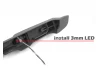 OEM Rear Bumper w/ Tow Hook for Axial 1:10 SCX10 III Jeep JLU Wrangler RC4WD