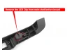 OEM Rear Bumper w/ Tow Hook for Axial 1:10 SCX10 III Jeep JLU Wrangler RC4WD