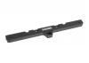 OEM Rear Bumper w/ Tow Hook + License Plate Holder for Axial 1:10 SCX10 III Jeep JLU Wrangler RC4WD