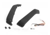Fender Flare Set W/ Lights + LED Lighting System for Axial 1:10 SCX 10 III Jeep JLU Wrangler RC4WD