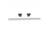 Classic Front Bumper for RC4WD Gelande II 2015 Land Rover Defender D90 (Silver) RC4WD