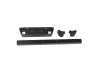 Classic Front Winch Bumper for RC4WD Gelande II 2015 Land Rover Defender D90 (Black) RC4WD