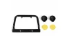 Steel Push Bar Front Bumper W/ Yellow Flood Lights for RC4WD Gelande II 2015 Land Rover Defender D90 RC4WD