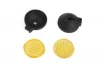 Steel Push Bar Front Bumper W/ Yellow Flood Lights for RC4WD Gelande II 2015 Land Rover Defender D90 RC4WD