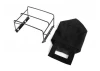 Steel Tube Bed Cage w/ Soft Top for RC4WD Gelande II 2015 Land Rover Defender D90 (Pick-Up) (Black) RC4WD