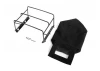 Steel Tube Bed Cage w/ Soft Top for RC4WD Gelande II 2015 Land Rover Defender D90 (Pick-Up) (Black) RC4WD