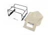 Steel Tube Bed Cage w/ Soft Top for RC4WD Gelande II 2015 Land Rover Defender D90 (Pick-Up) (Tan) RC4WD