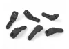 Steel Tube Roof Rack W/ Rear Utility Lights for Axial 1:10 SCX10 III Jeep JLU Wrangler RC4WD