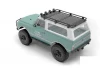 Micro Series Tube Roof Rack w/ Flood Lights for Axial SCX24 1/24 1967 Chevrolet C10 RC4WD