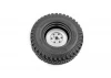Micro Series 1/24 Wheel Hub and Rotors for AXIAL SCX24 1/24 RTR (Stamped Steel Beadlock Wheels) RC4WD