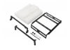 RC4WD Overland Bed Rack With Roof Top Tent For Axial 1:10 SCX10