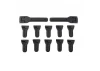 Complete Door and Tailgate Hinge Set for Axial 1/6 SCX6 Jeep Wrangler RC4WD