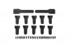 Complete Door and Tailgate Hinge Set for Axial 1/6 SCX6 Jeep Wrangler RC4WD