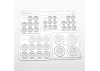 Stainless Steel 0.2mm Spacers Assortment RC4WD