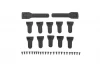 Complete Door and Tailgate Hinge Set for Axial 1:10 SCX10 Jeep Wrangler RC4WD