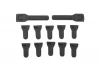 Complete Door and Tailgate Hinge Set for Axial 1:10 SCX10 Jeep Wrangler RC4WD