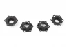 Rad 1.9 Aluminium Internal Beadlock Wheels (Black) RC4WD