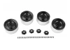 Rad 1.9 Aluminium Internal Beadlock Wheels (Black) RC4WD