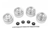 Rad 1.9 Aluminium Internal Beadlock Wheels (Silver) RC4WD
