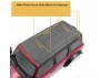 Metal Roof Rack for Traxxas TRX-4 2021 Bronco RC4WD