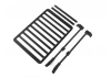 Roof Rails and Metal Roof Rack for Traxxas TRX-4 2021 Bronco (Style A) RC4WD