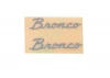 Body Decals for Traxxas TRX-4 2021 Ford Bronco (Silver) RC4WD