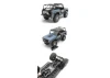 KS Side Metal Sliders for Axial SCX10 III Early Ford Bronco (Black) RC4WD