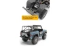 Rough Stuff Metal Rear Tube Bumper for Axial SCX10 III Early Ford Bronco (Black) RC4WD