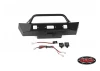 Eon Metal Front Stinger Bumper w/LED for Axial SCX6 JEEP Wrangler JLU RC4WD