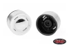 Analog 1.9 Aluminium CAP Wheels WHITE RC4WD Polished hub retro RC4WD