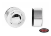 Analog 1.9 Aluminium CAP Wheels WHITE RC4WD Polished hub retro RC4WD